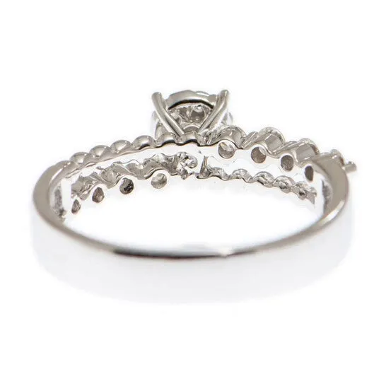 Original New J Collection Ring W Diamond 15 Rddi 049 Ct18kw 358 Gm eur 55 18kt White Gold Silver JMS always Rings