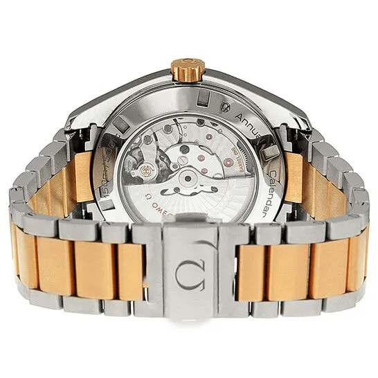 Original Omega Aqua Terra Annual Calendar Grey Dial Stainless Steel 18kt Rose Gold Mens Watch 23120432206001 JMS always Earrings Original Omega Aqua Terra Annual Calendar Grey Dial Stainless Steel 18kt Rose Gold Mens Watch 23120432206001 JMS always Earrings