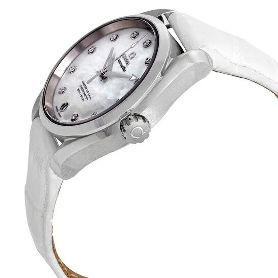 Original Omega Seamaster Aqua Terra Automatic Diamond Ladies Watch 23113392155002 JMS always Watches
