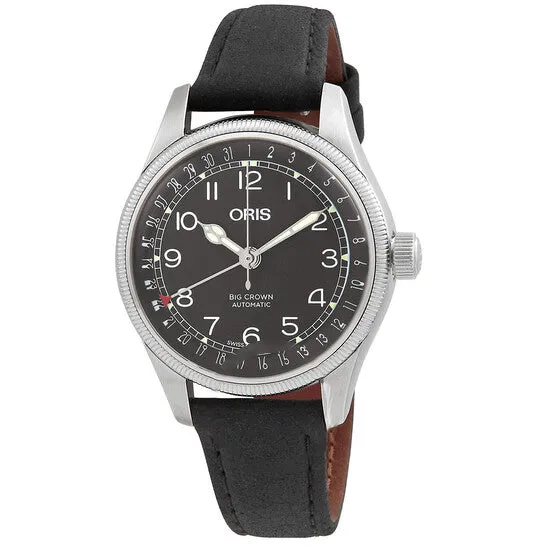 Original Oris Big Crown Automatic Black Dial Ladies Watch 01 754 7749 406407 5 17 65 JMS always Watches