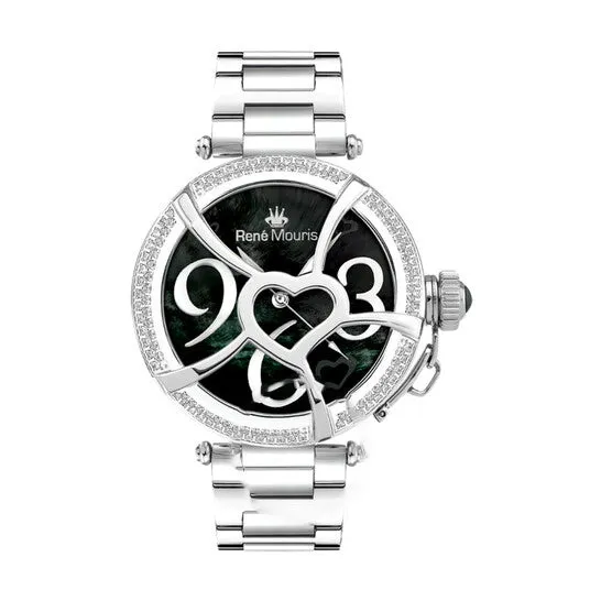 Original Rene Mouris Coeur DAmour Mother of Pearl Dial Ladies Watch 50103RM3 JMS always Watches