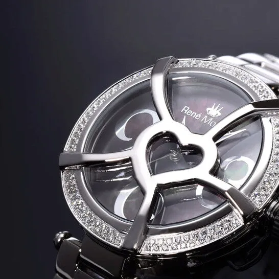 Original Rene Mouris Coeur DAmour Mother of Pearl Dial Ladies Watch 50103RM3 JMS always Watches