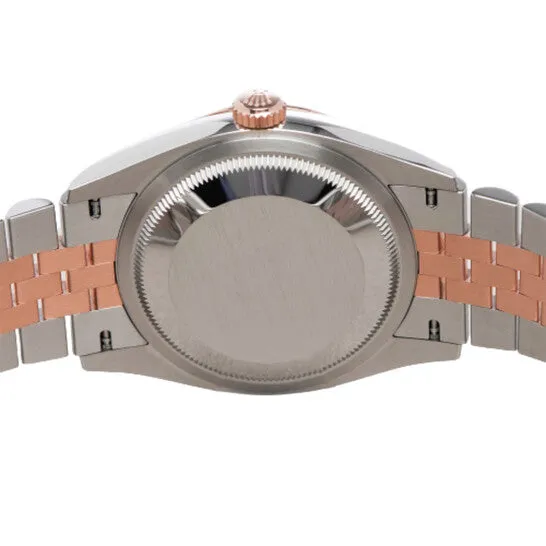 Original Rolex Datejust 36 Automatic Silver Palm Motif Dial Chronometer Watch 126201SSPLMJ JMS always Watches