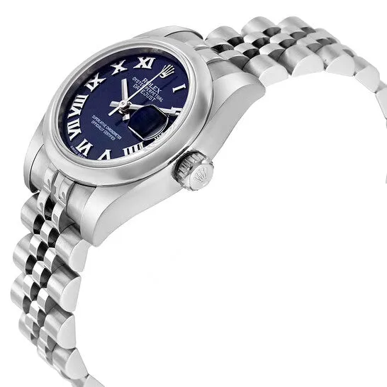 Original Rolex Lady Datejust Blue Dial Jubilee Automatic Watch 179160BLRJ JMS always Watches