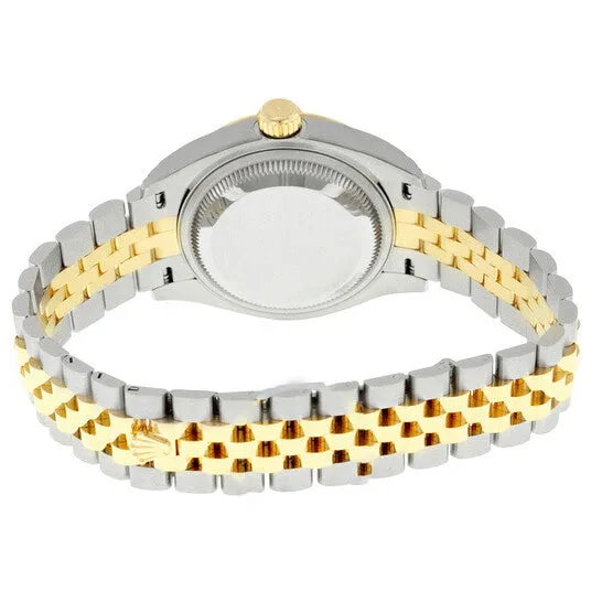 Original Rolex Lady Datejust Silver Dial Steel and 18K Yellow Gold Automatic Ladies Watch 279173 JMS always Earrings Original Rolex Lady Datejust Silver Dial Steel and 18K Yellow Gold Automatic Ladies Watch 279173 JMS always Earrings
