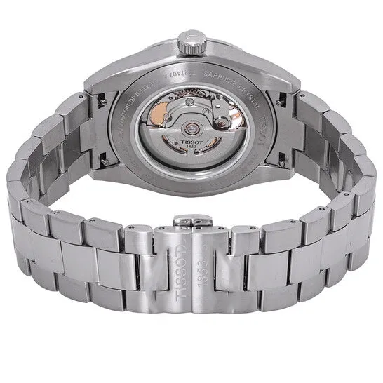 Original Tissot Gentleman Powermatic 80 Open Heart Automatic Silver Dial Watch T1274071103101 JMS always Rings
