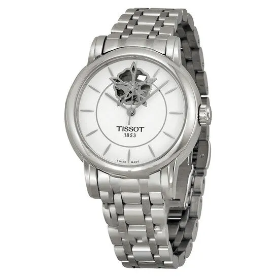 Original Tissot Lady Heart Automatic White Dial Ladies Watch T0502071101104 JMS always Watches
