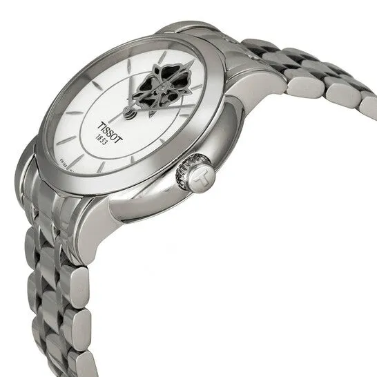 Original Tissot Lady Heart Automatic White Dial Ladies Watch T0502071101104 JMS always Watches