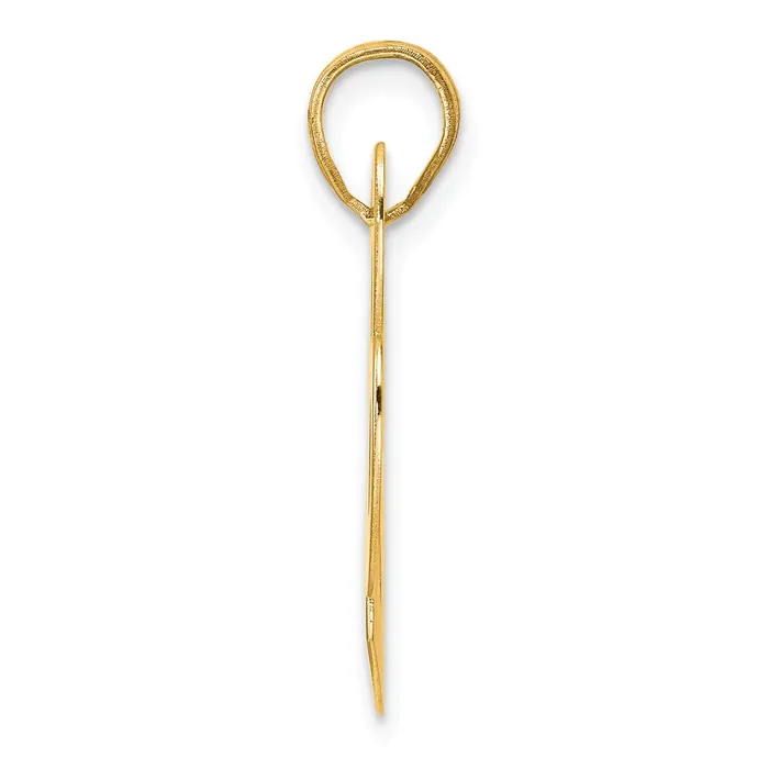 PreStyled Sets Goldia 14k Yellow Gold Polished Block Number 28 Pendant