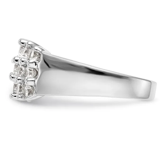 Rings 14K TwoTone Gold Real Diamond Band goldiaca
