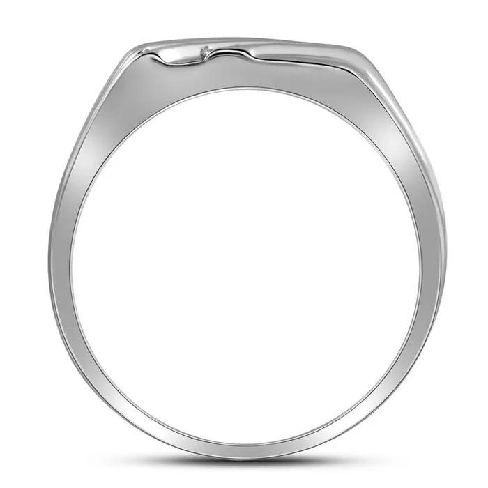 Rings 14k White Gold Round Diamond Triple Row Cluster Ring 12 Cttw gndatlanta