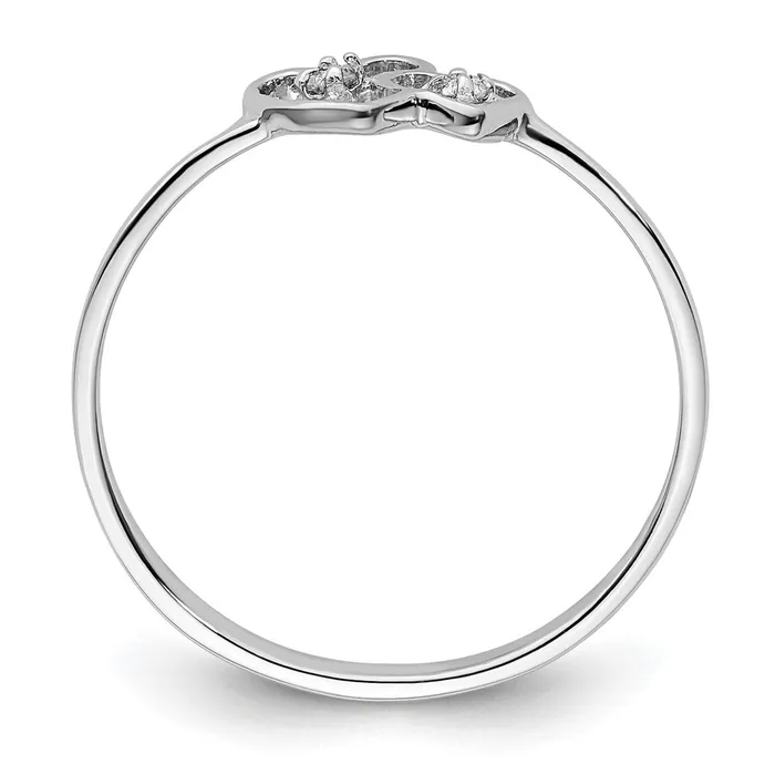 Rings Goldiacom 14k White Gold AAA Real Diamond ring