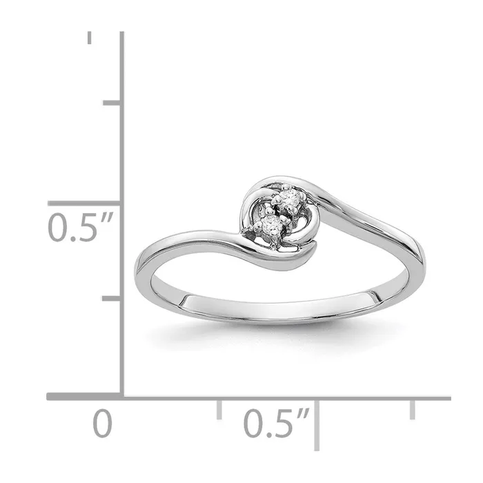 Rings Goldiacom 14k White Gold AAA Real Diamond ring