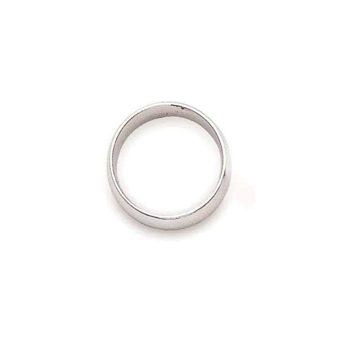 Rings Goldia Solid 10K White Gold 2mm Half Round MensWomens Wedding Band Ring Size 125