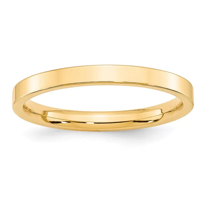 Rings Goldia Solid 14K Yellow Gold 25mm Standard Flat Comfort Fit MensWomens Wedding Band Ring Size 13