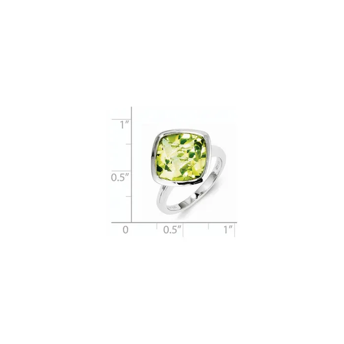 Rings Goldia Sterling Silver Lemon Quartz Ring