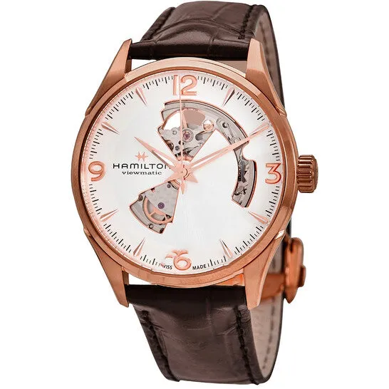 Rings JMS always Original Hamilton Jazzmaster Open Heart Automatic Silver Dial Mens Watch H32735551