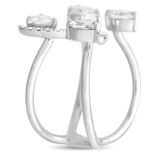 Rings JMS always Original LB Exclusive 18K White Gold 115 ct Diamond Ring