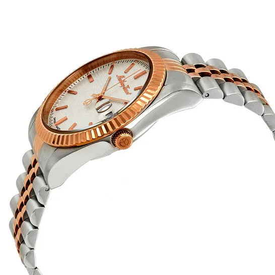 Rings JMS always Original MatheyTissot Mathey III Quartz White Dial Twotone Mens Watch H810RA
