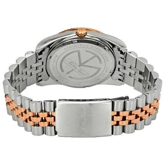 Rings JMS always Original MatheyTissot Mathey III Quartz White Dial Twotone Mens Watch H810RA