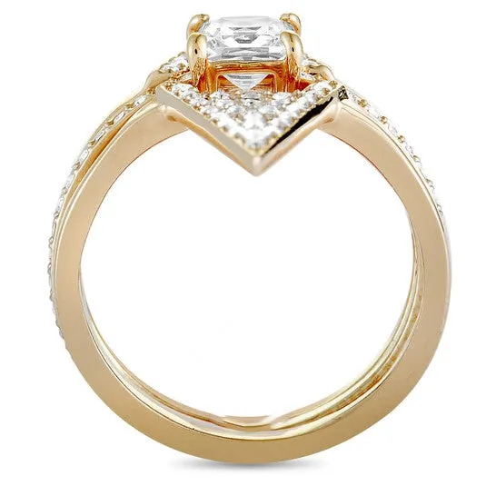 Rings JMS always Original Swarovski Funk Rose Gold Plated and Crystal Three Ring Set