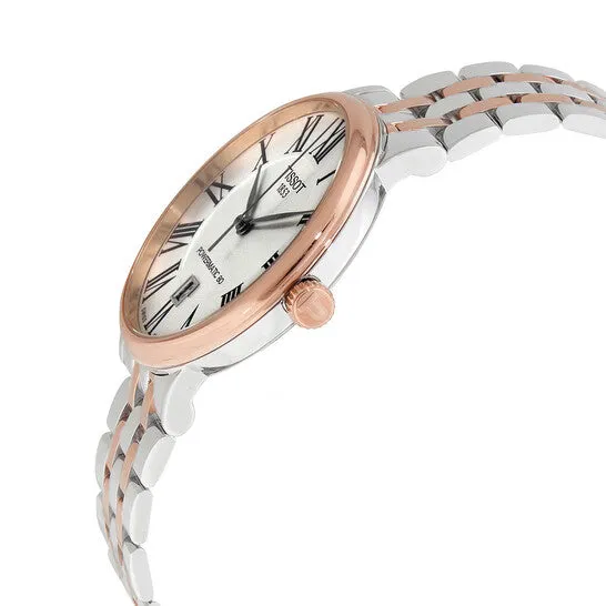 Rings JMS always Original Tissot Carson Automatic Silver Dial Twotone Mens Watch T1224072203300