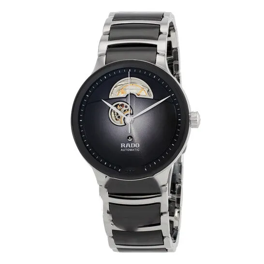 Rings Original Rado Centrix Automatic Open Heart TwoTone Unisex Watch R30012152 JMS always