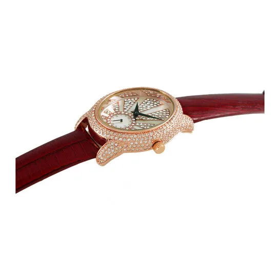 Watches JMS always Original Adee Kaye Quartz Crystal White Dial Ladies Watch AK2003LRG