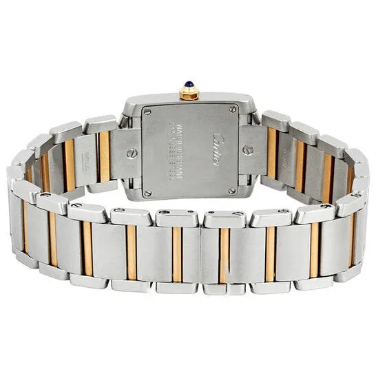 Watches JMS always Original Cartier Tank Francaise Pink Mother of Pearl Ladies Watch W51027Q4