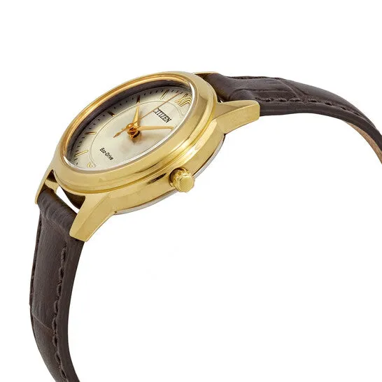 Watches JMS always Original Citizen EcoDrive Corso Silver Dial Ladies Watch FE108205A