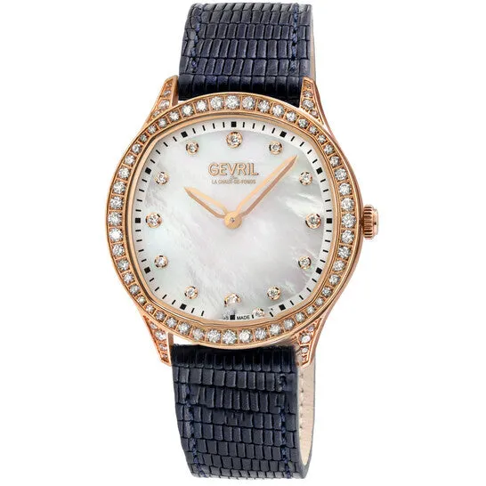 Watches JMS always Original Gevril Morcote Diamond Mother of Pearl Dial Ladies Watch 10251