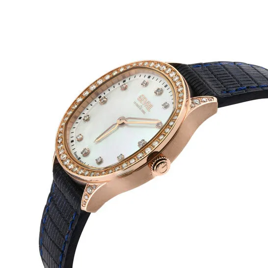 Watches JMS always Original Gevril Morcote Diamond Mother of Pearl Dial Ladies Watch 10251