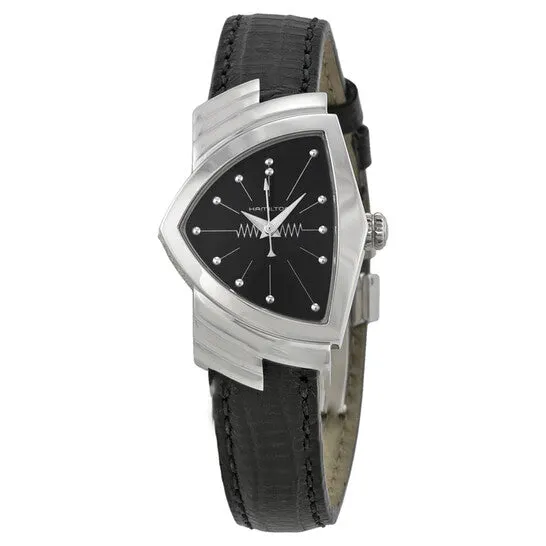 Watches JMS always Original Hamilton Ventura Black Dial Asymmetric Ladies Watch H24211732
