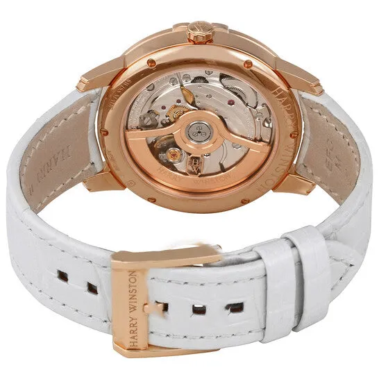 Watches JMS always Original Harry Winston Midnight White Mother Of Pearl Dial Automatic Ladies Watch MIDAMP36RR001