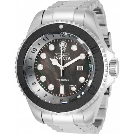 Watches JMS always Original Invicta Hydromax Quartz Date Dive Black Mother of Pearl Dial Mens Watch 31043