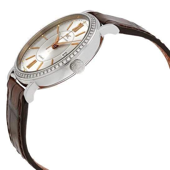 Watches JMS always Original IWC Portofino Automatic Silver Dial Diamond Ladies Watch 458103