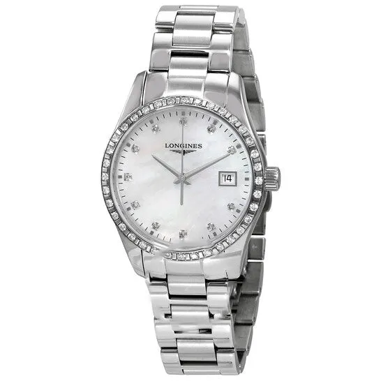 Watches JMS always Original Longines Conquest Classic Quartz Diamond Ladies Watch L23860876