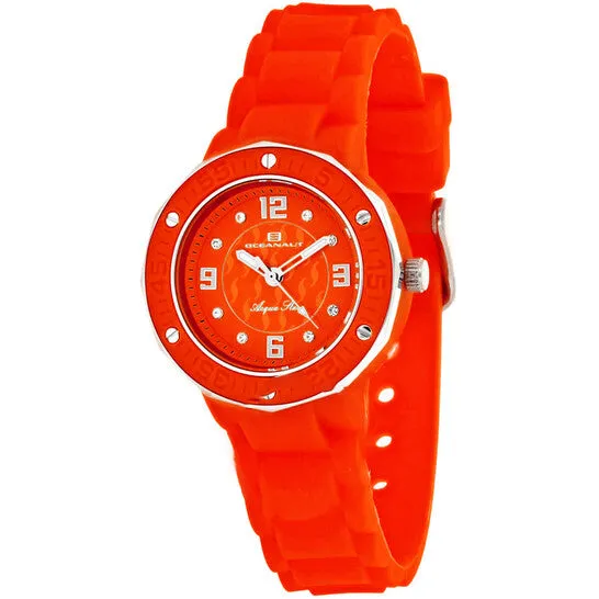 Watches JMS always Original Oceanaut Acqua Star Quartz Red Dial Ladies Watch OC0440