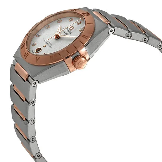 Watches JMS always Original Omega Constellation Manhattan CoAxial Master Chronometer 29 mm Diamond Ladies Watch 13120292052001