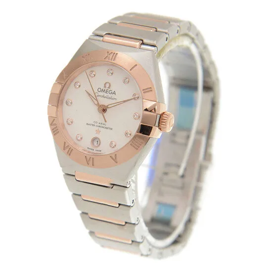 Watches JMS always Original Omega Constellation Manhattan CoAxial Master Chronometer 29 mm Diamond Ladies Watch 13120292052001