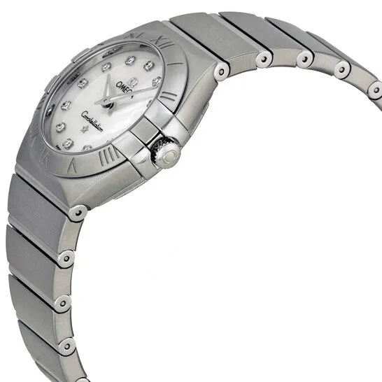Watches JMS always Original Omega Constellation Mother of Pearl Diamond Dial Ladies Watch 12310276055001