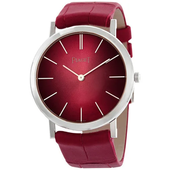 Watches JMS always Original Piaget Altiplano 60th Anniversary Hand Wound Pink Dial 18kt White Gold Ladies Watch G0A42109