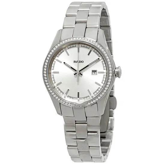 Watches JMS always Original Rado HyperChrome Silver Dial Diamond Ladies Watch R32112103