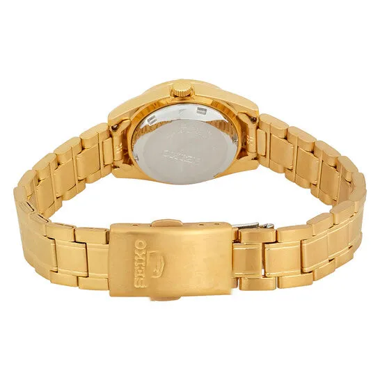 Watches JMS always Original Seiko Series 5 Automatic Gold Dial Ladies Watch SYMK20