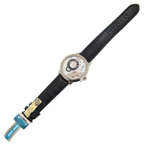 Watches Original Glashutte Panoinverse Xl Hand Wind Silver Dial Unisex Watch 16601043405 JMS always