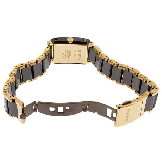 Watches Original Rado Integral Black Dial Ladies Watch R20845152 JMS always