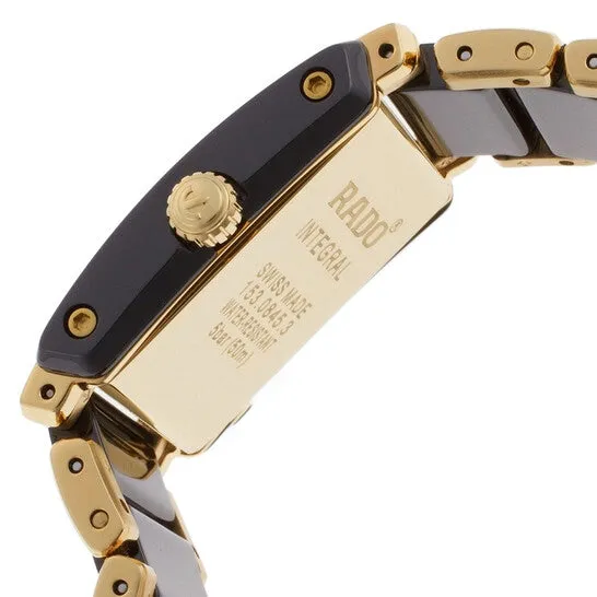 Watches Original Rado Integral Black Dial Ladies Watch R20845152 JMS always